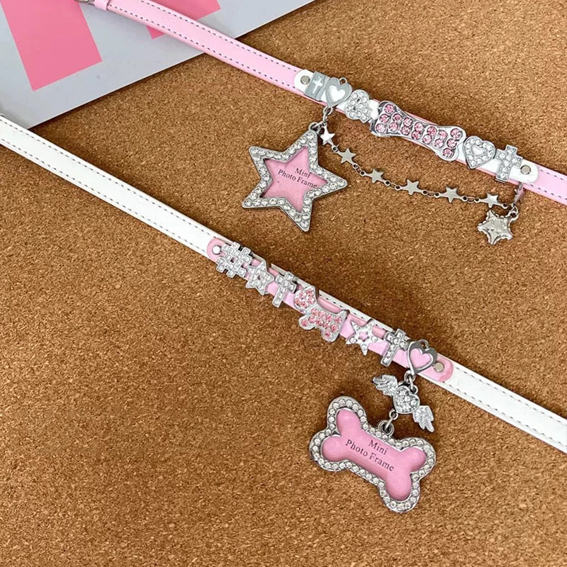 Y2K Cute Shiny Choker