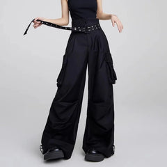 Y2K Vintage Wide Cargo Pants