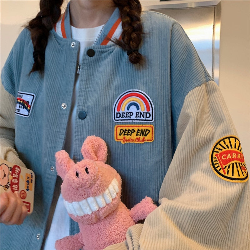 Japanese Fashion Baseball Jacket