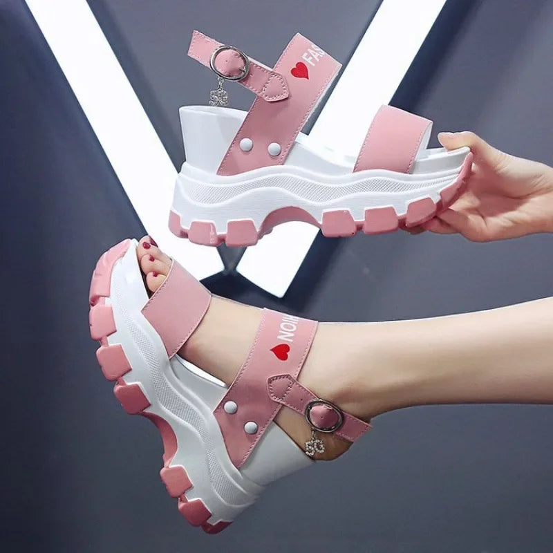 Casual Chunky Platform Sandals