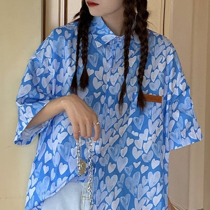 Kawaii Heart Blouse