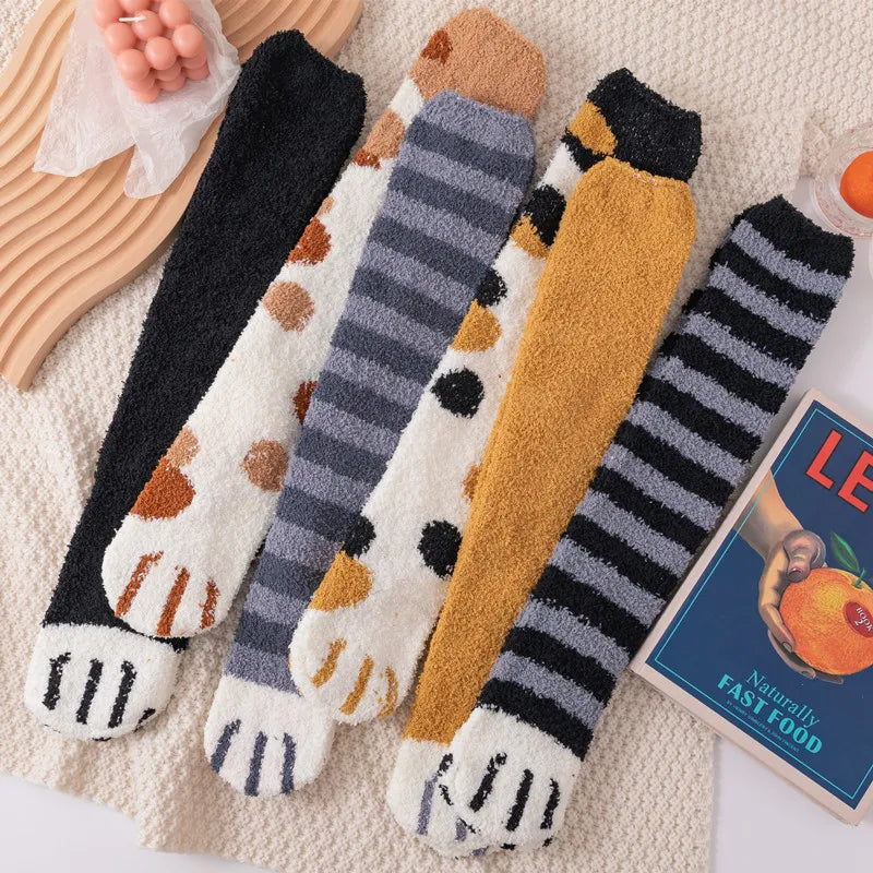 Cat Paw Warm Socks