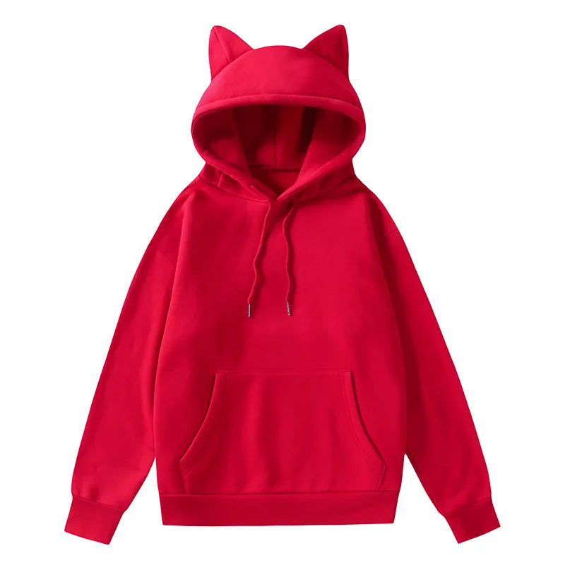 Kawaii Cat Ears Hoodie