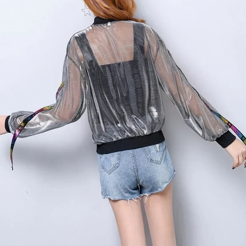Transparent Harajuku Jacket
