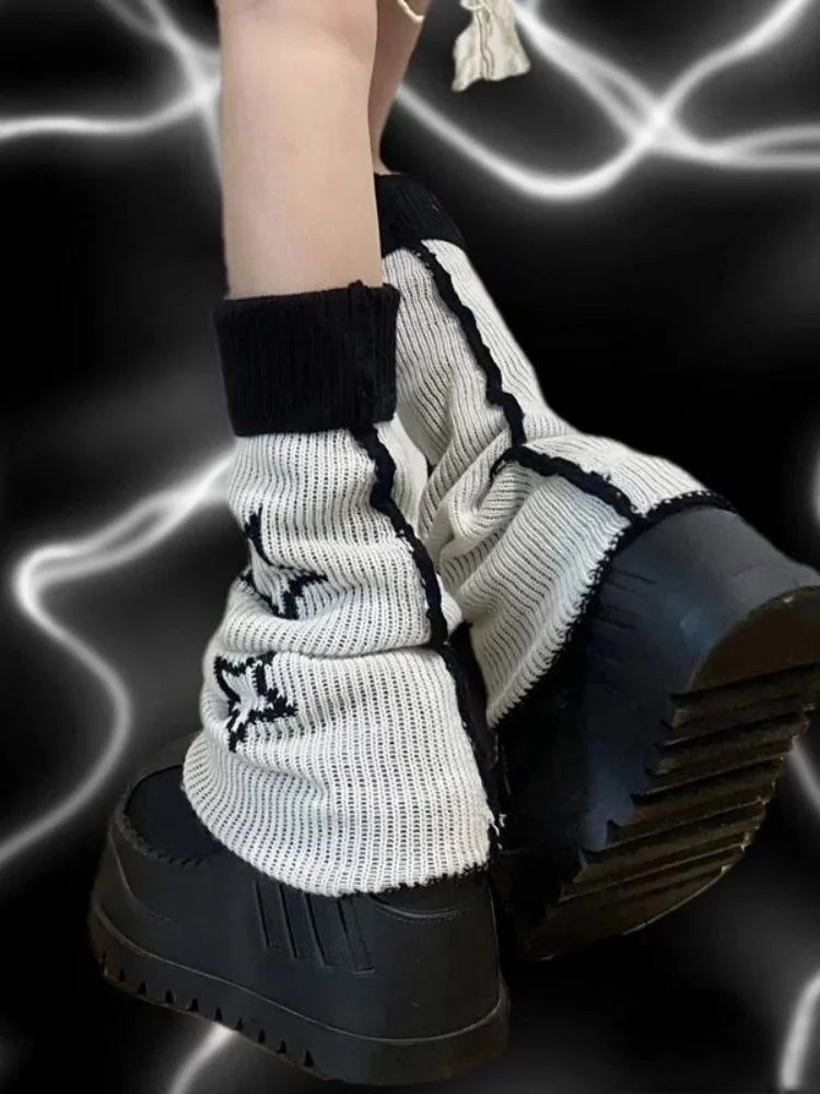 Harajuku Y2K Two-Side Leg Warmers