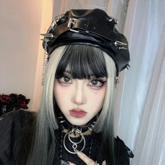 Y2K Gothic Lolita Beret