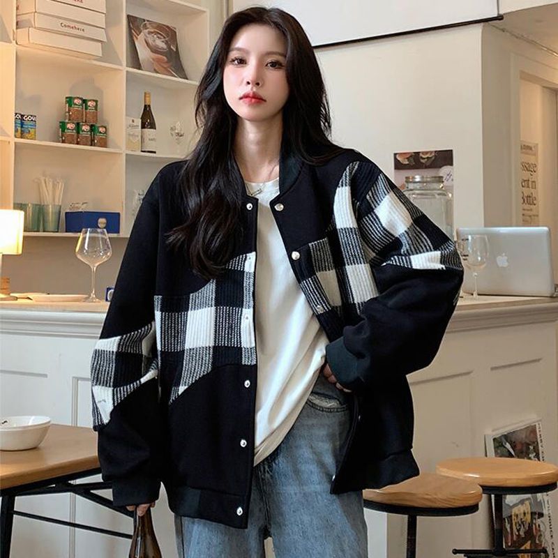Deeptown Korean Style Baseball Jacket