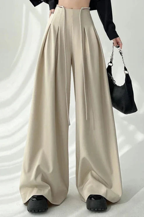 Korean High Waist Wide Pants
