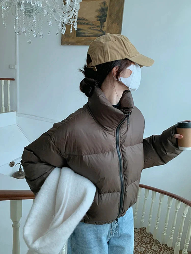 Korean Casual Warm Puffer Jacket