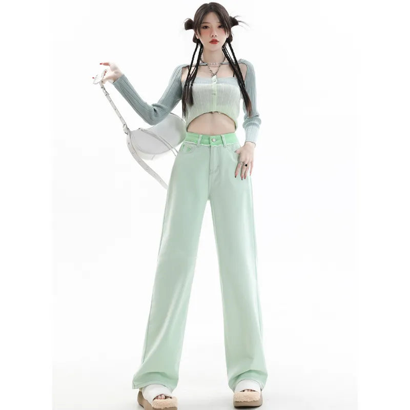 High Waist Korean Jeans