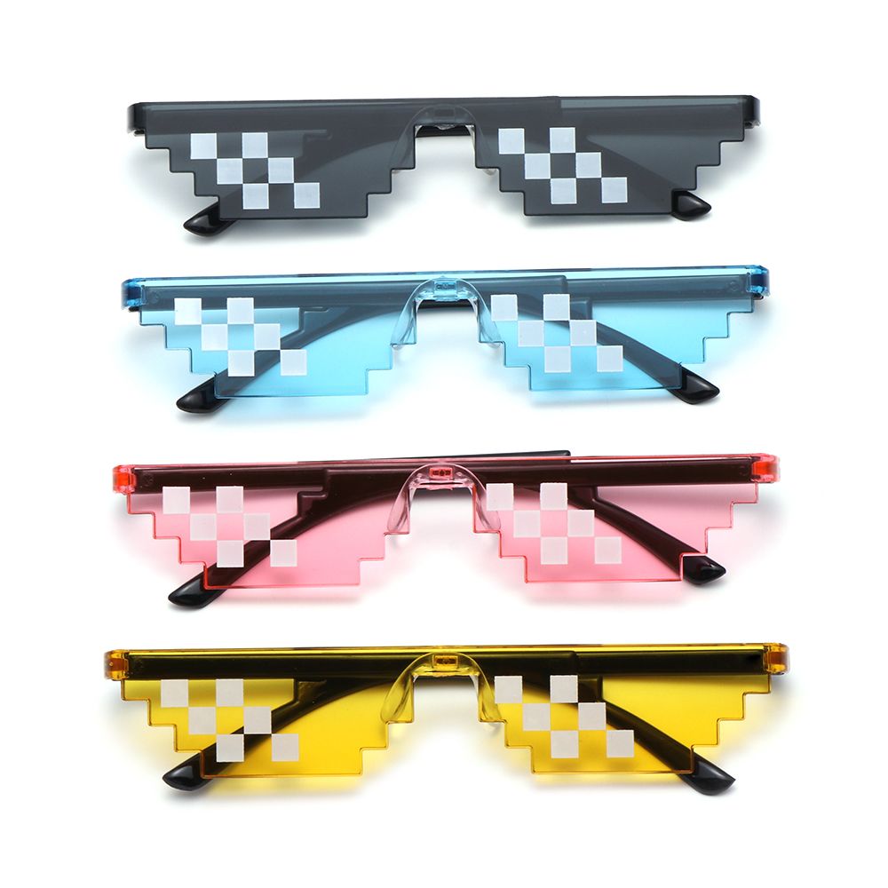 Trendy Pixelated Glasses