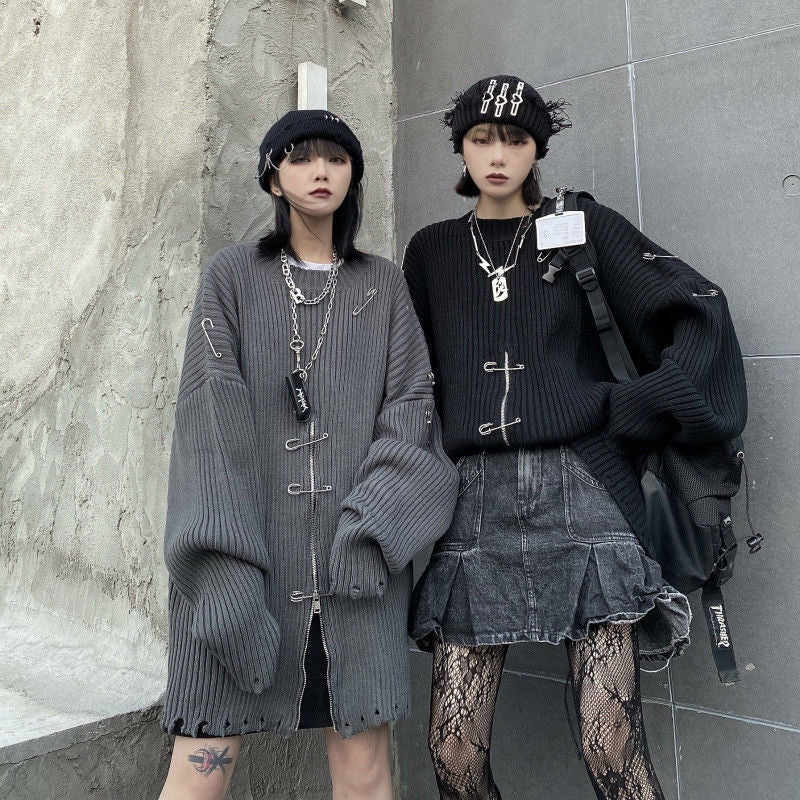 Gothic Punk Fashion Sweater