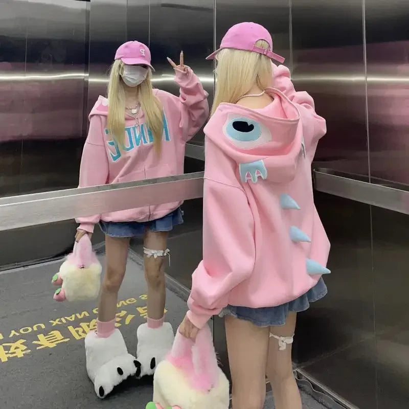 Kawaii Dinosaur Hoodie