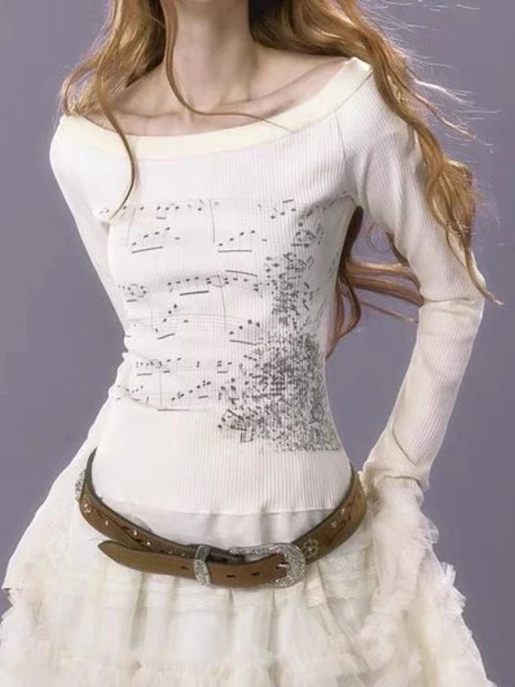 Grunge Slim Longsleeve Top