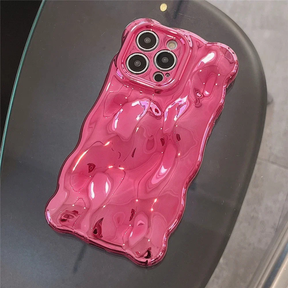 Y2K Metallic iPhone Case