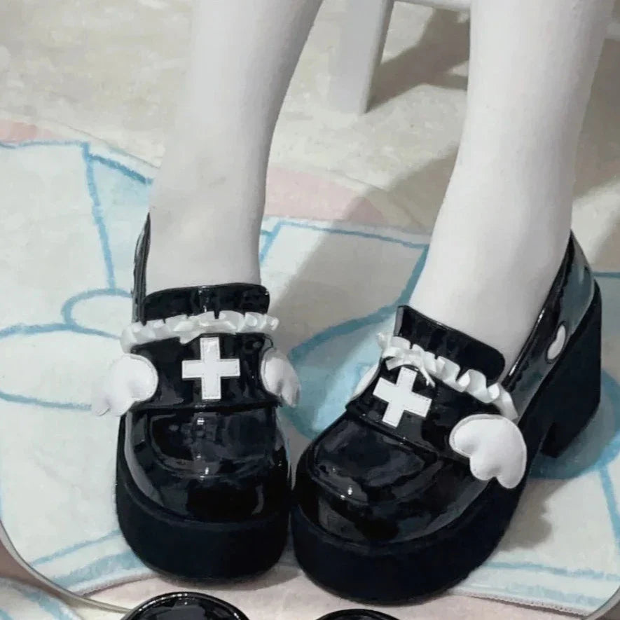 Pastel Gothic Lolita Platform Heels