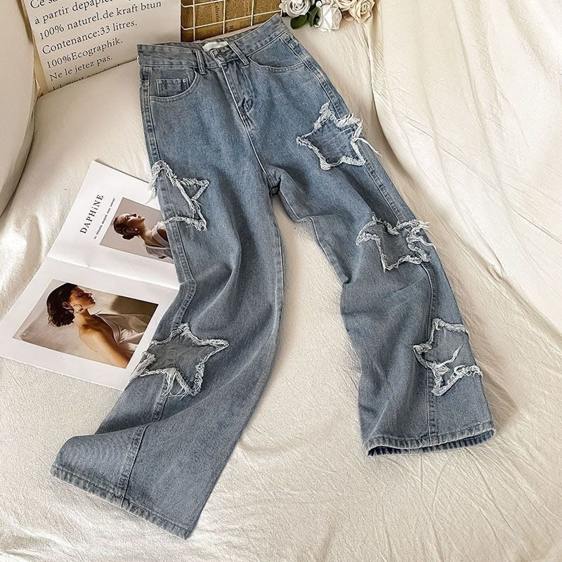 Korean Fashion High Waist Jeans