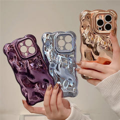 Y2K Metallic iPhone Case