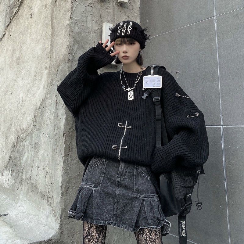 Gothic Punk Fashion Sweater