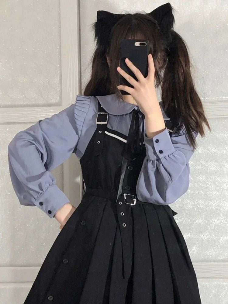 Kawaii Lolita School Dress Outfit