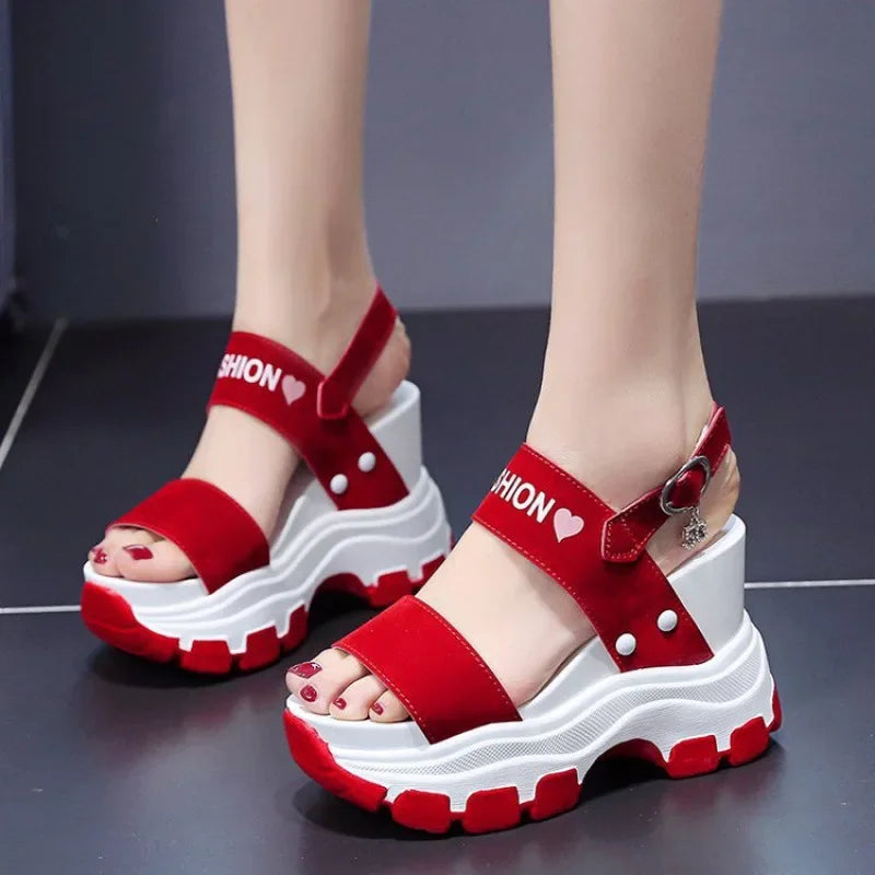 Casual Chunky Platform Sandals