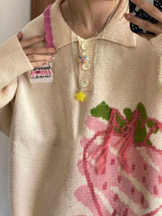 Japanese Kawaii Knitted Sweater