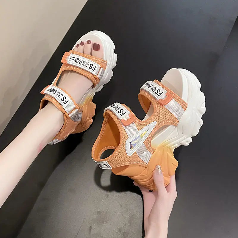 Casual Chunky Platform Sandals