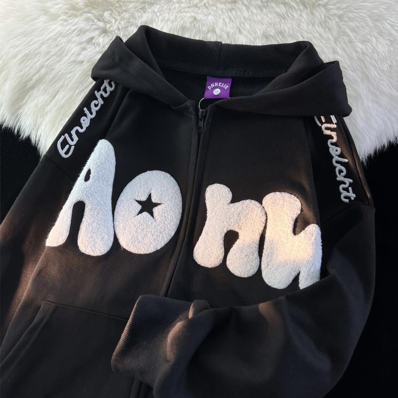 Y2K Harajuku Zipper Hoodie