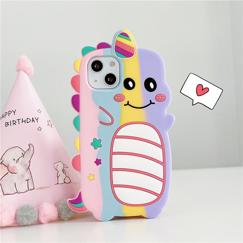 Cartoon Unicorn 3D iPhone Case