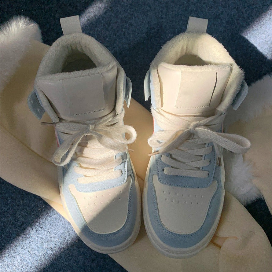Macaron Color Warm Shoes