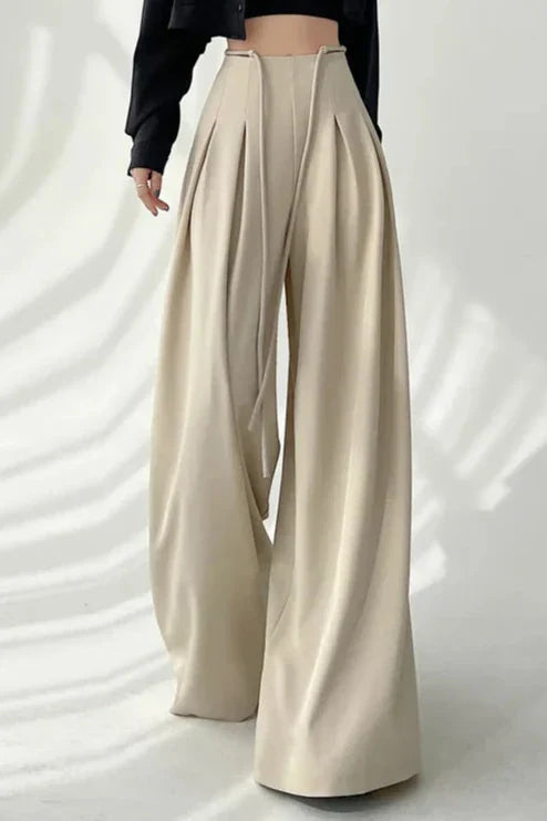 Korean High Waist Wide Pants