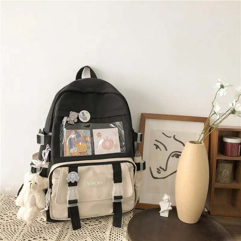 Kawaii Waterproof Laptop Backpack