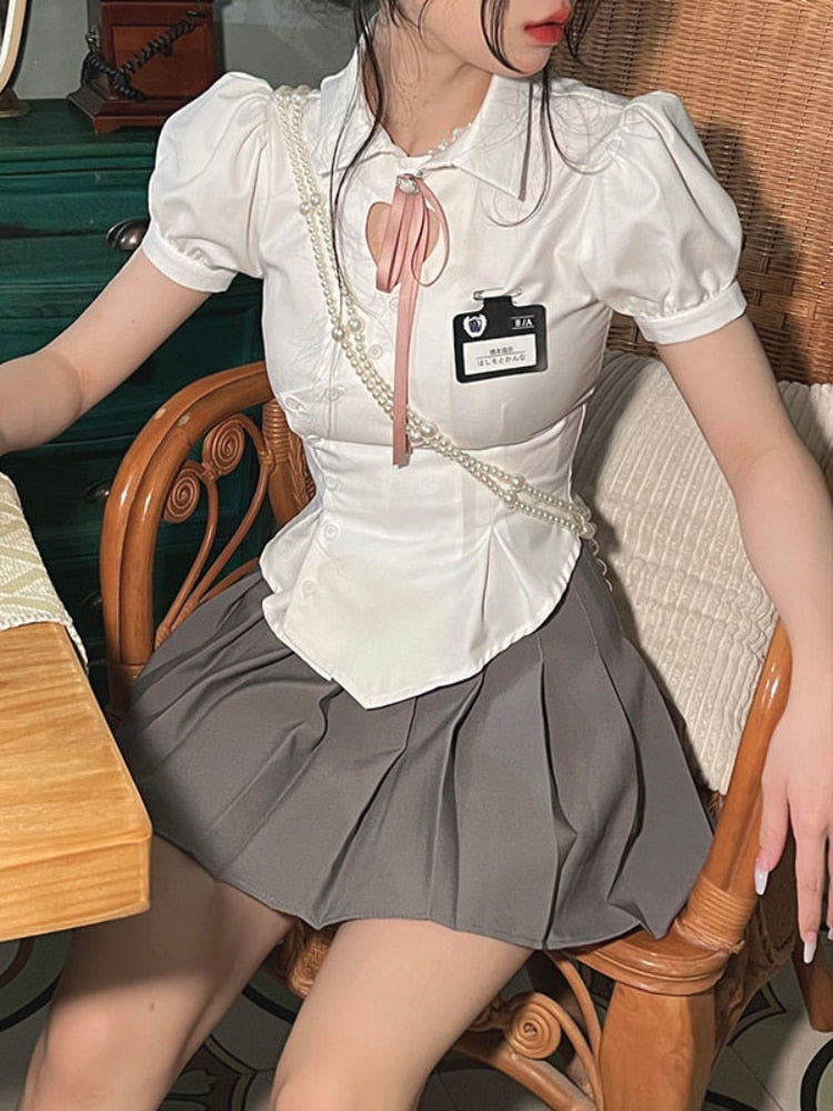 Korean Ulzzang Girl Blouse