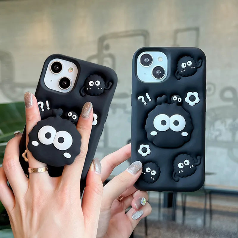 Kawaii 3D Cartoon iPhone Case
