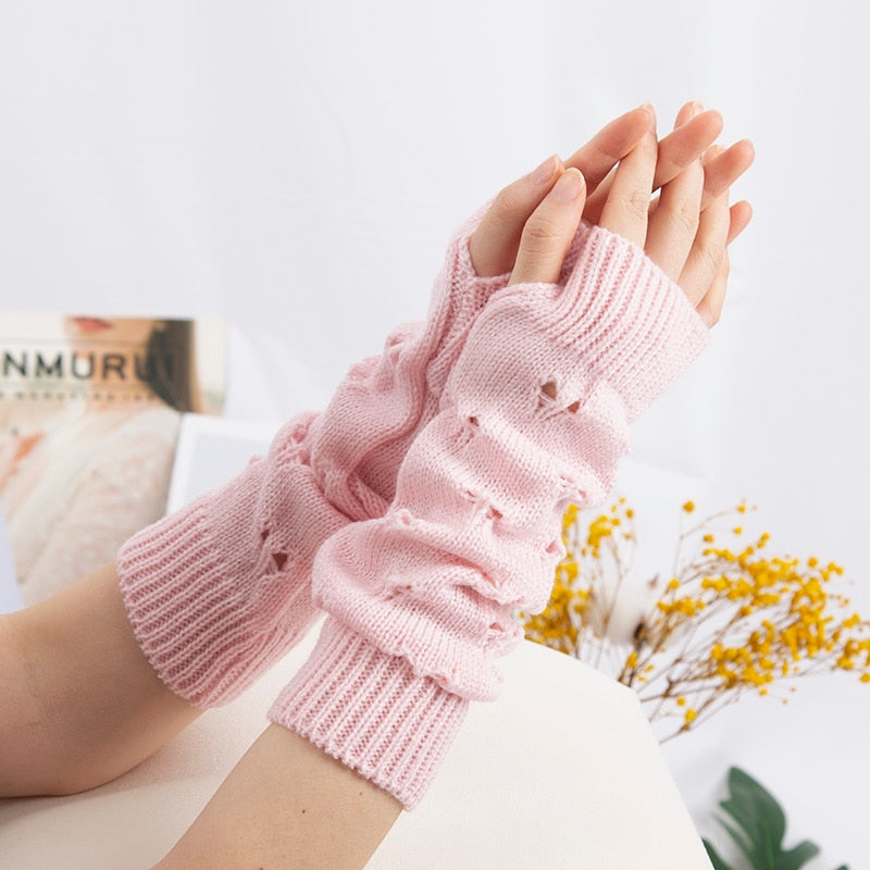 Soft Girl Style Arm Warmers