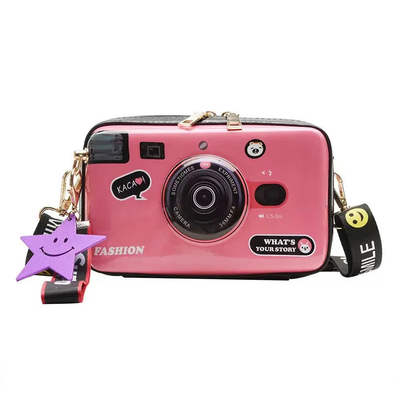 Y2K Camera Style Shoulder Bag