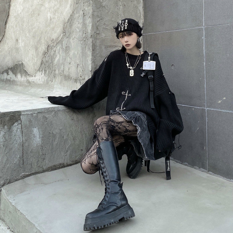 Gothic Punk Fashion Sweater