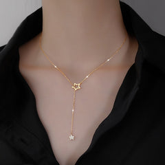 Zircon Stars Necklace