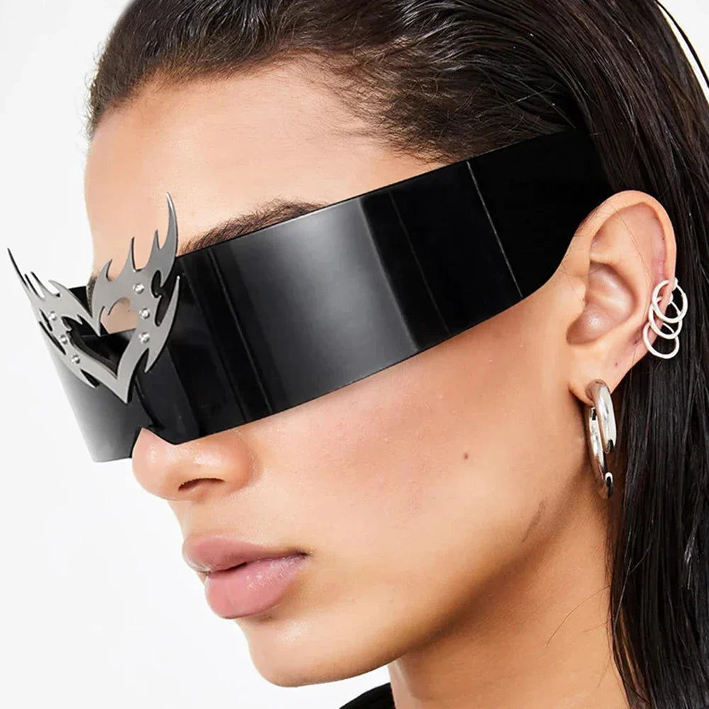 Y2K Rimless Sports Sunglasses