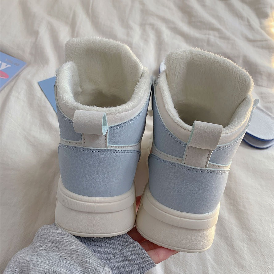 Macaron Color Warm Shoes