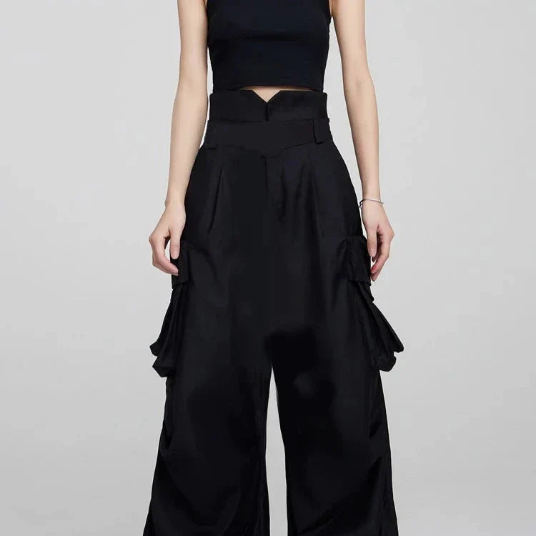 Y2K Vintage Wide Cargo Pants