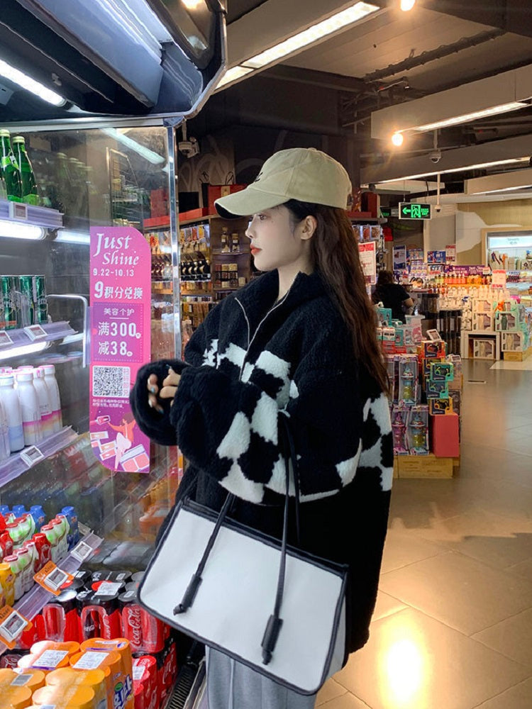 Japanese Plaid Coat