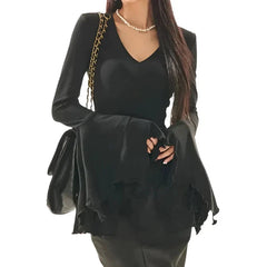 Dark Fairy V-Neck Top