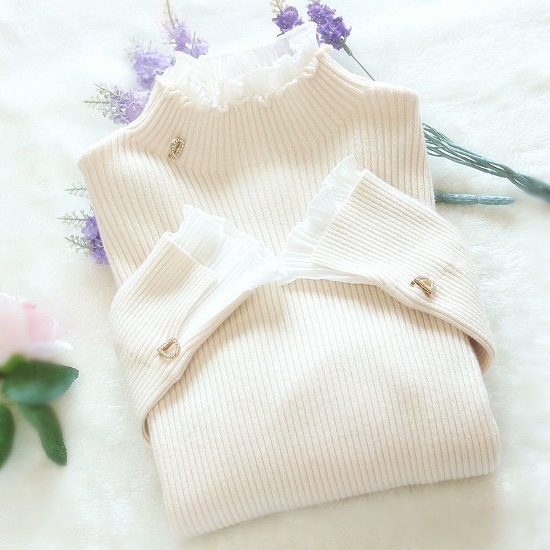 Korean Turtleneck Pullover Sweater