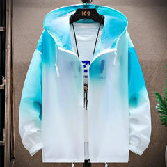 Casual Gradient Sunscreen Jacket