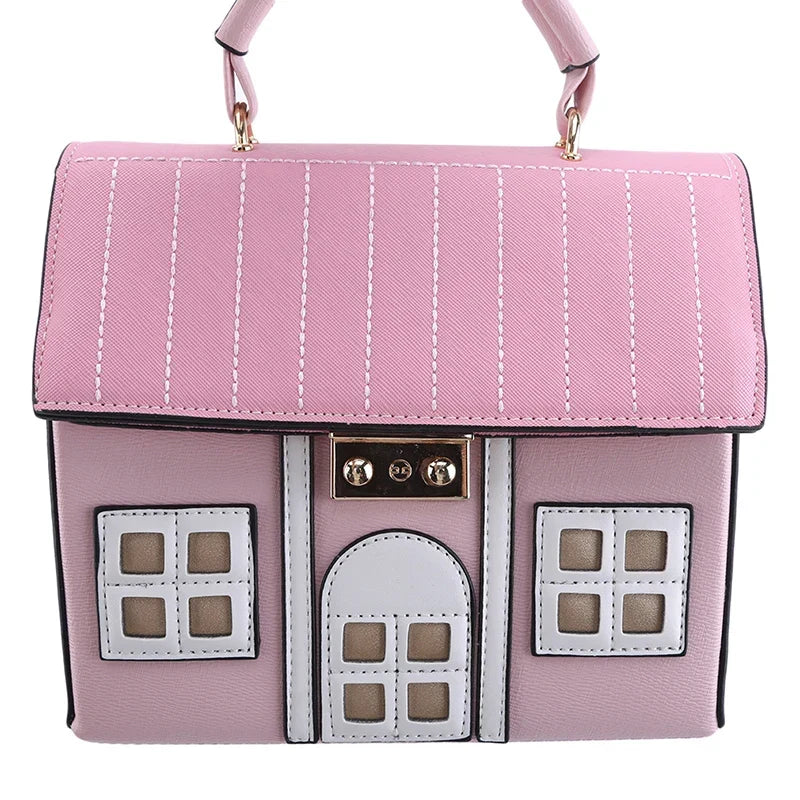 Cute House Shaped Handbag