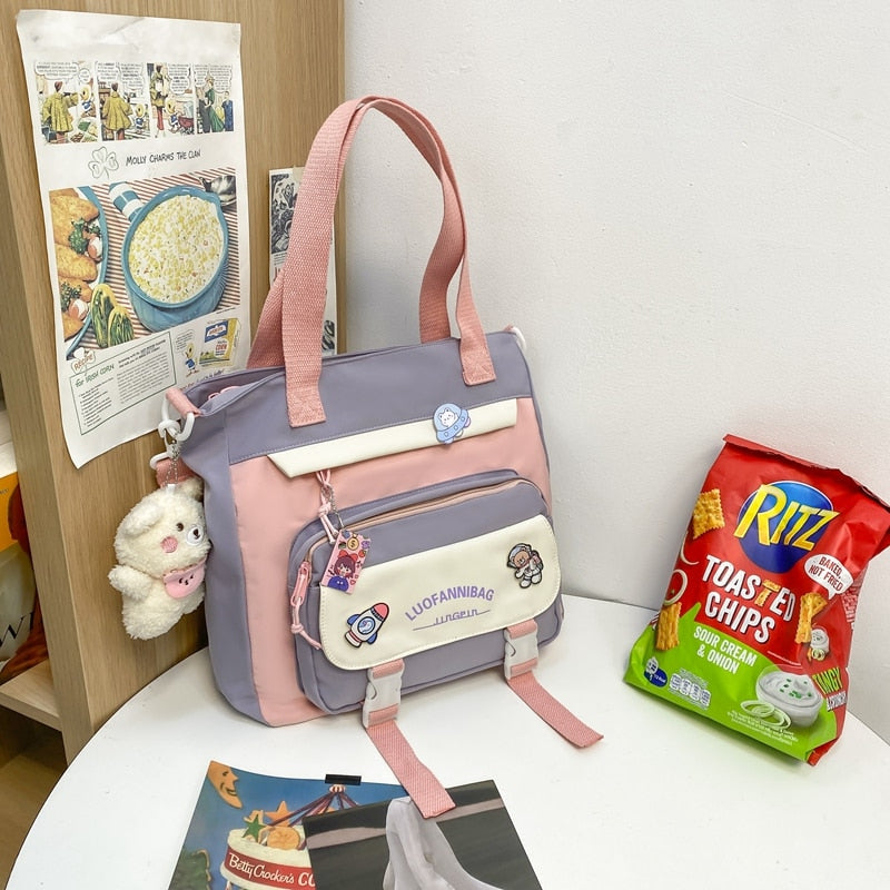 Japanese School Aesthetic Backpack & Bag Set