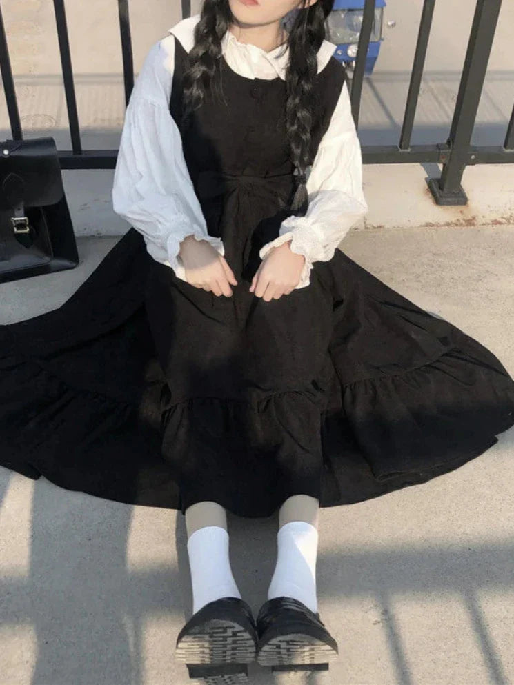 Harajuku Gothic 2-Piece Dress
