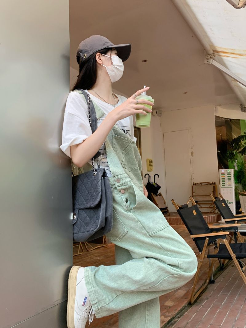Denim Y2K Overalls