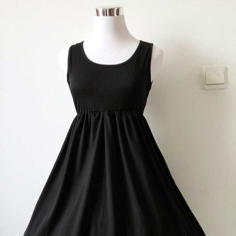 Japanese Style Black Rabbit Clothing Set